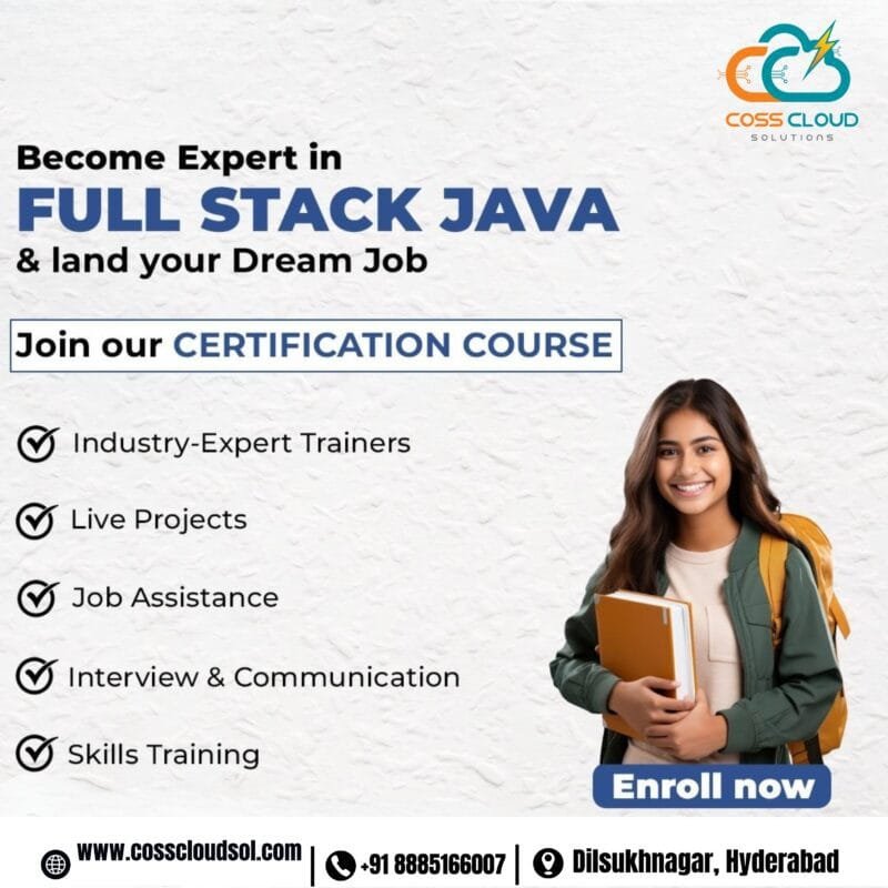 Best Full Stack Java Training Institute