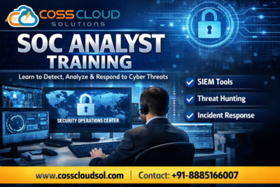 SOC Analyst Training Dilsukhnagar Hyderabad